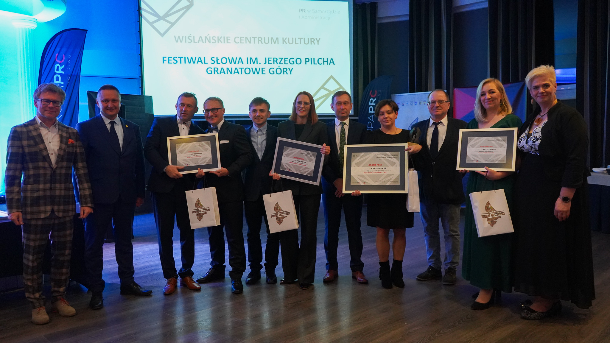 Starostwo Powiatowe w Bochni zdobyło dwa wyróżnienia w konkursie Kryształy PR 2023! ZDJĘCIA