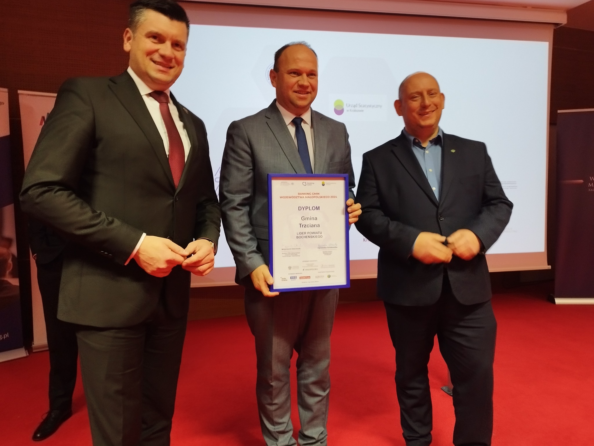 GMINA TRZCIANA. Najlepsza w powiecie bocheńskim, 15. w Małopolsce