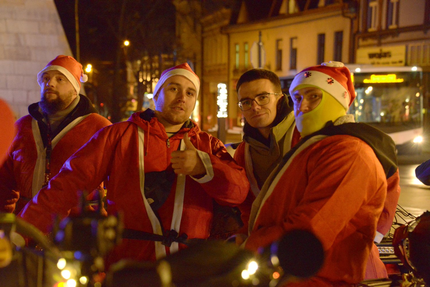 BOCHNIA. Świąteczny patrol na quadach na Rynku w Bochni [ZDJĘCIA]
