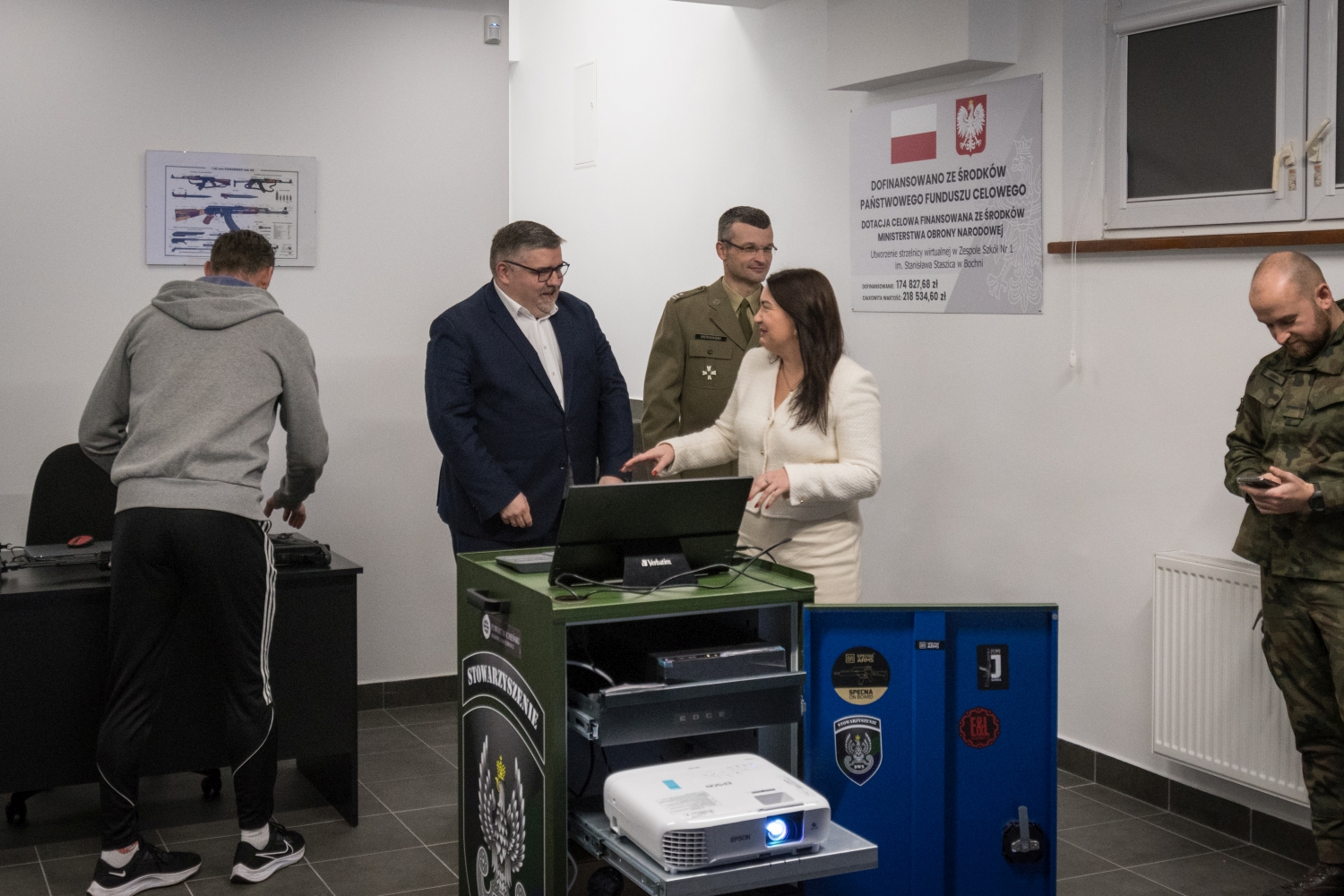 POWIAT BOCHEŃSKI. W Mechaniku powstała wirtualna strzelnica [ZDJĘCIA]