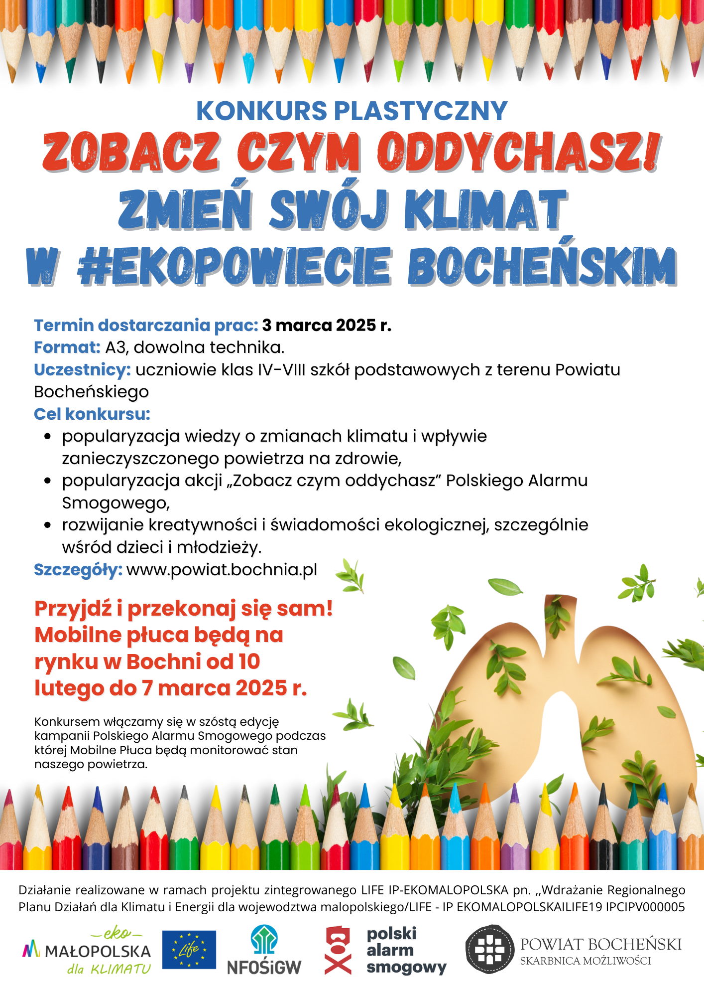 POWIAT BOCHEŃSKI. Mobilne płuca ustawiono na Rynku