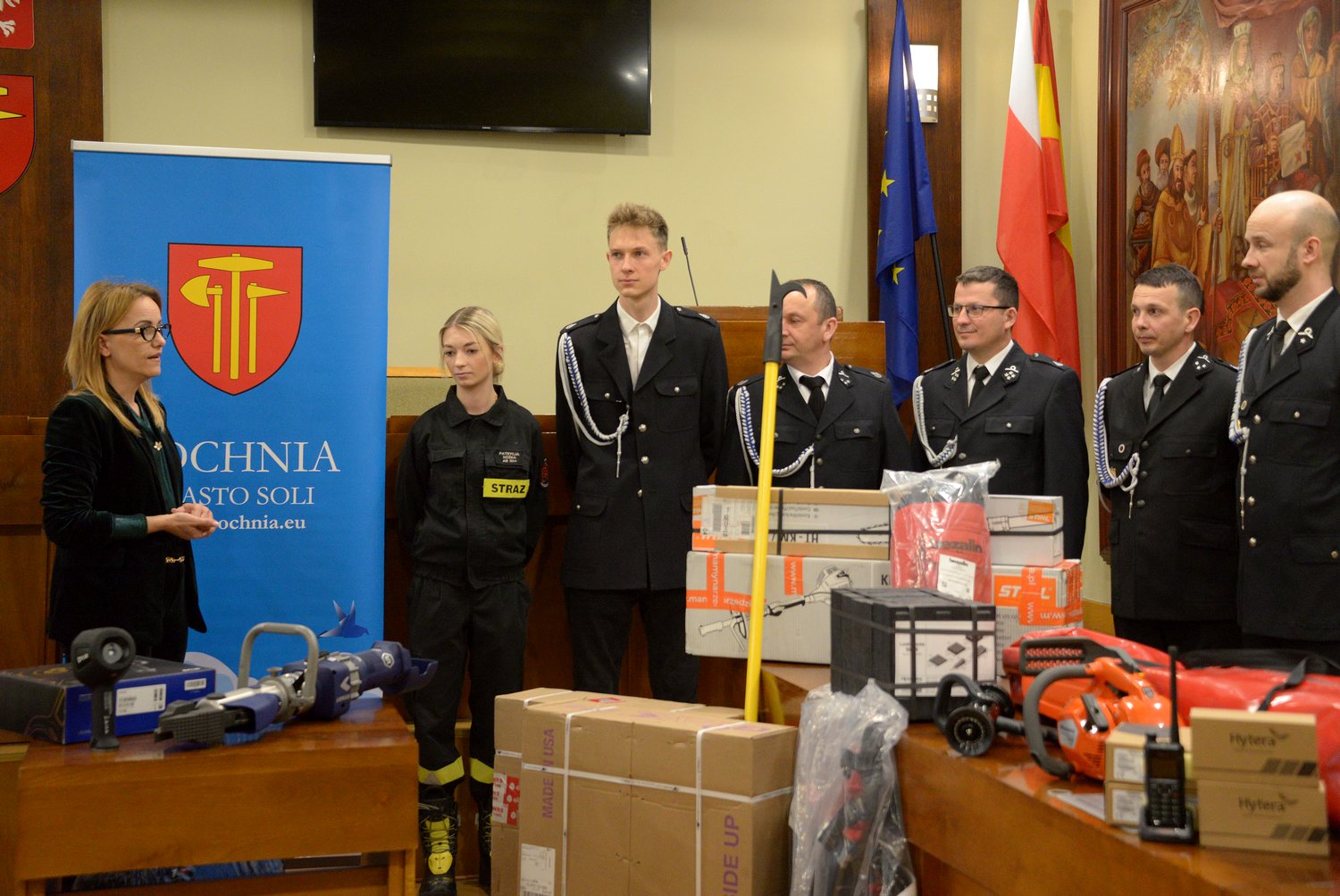 BOCHNIA. Jednostki OSP z Chodenic, Dołuszyc i Kolanowa otrzymały sprzęt zakupiony ze środków Budżetu Obywatelskiego [ZDJĘCIA]