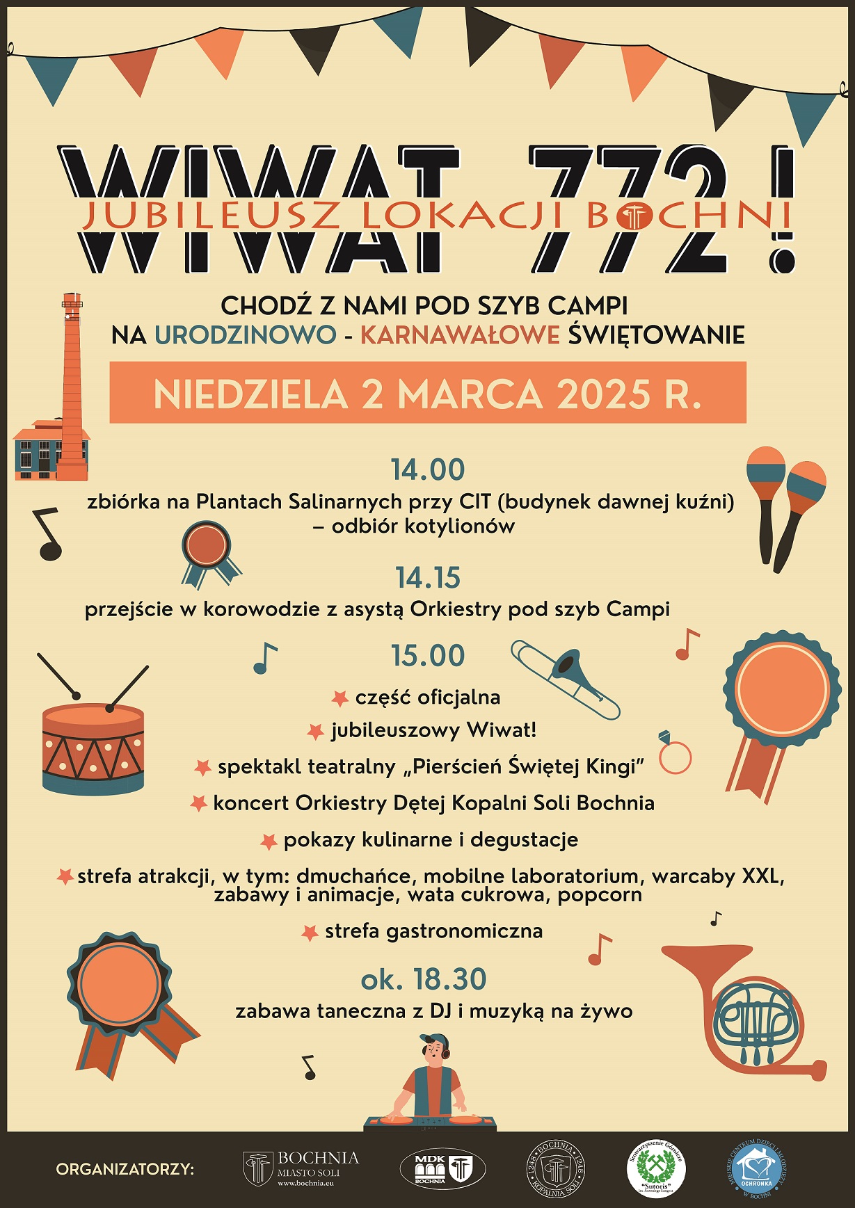 BOCHNIA. Wiwat 772! – jubileusz lokacji miasta