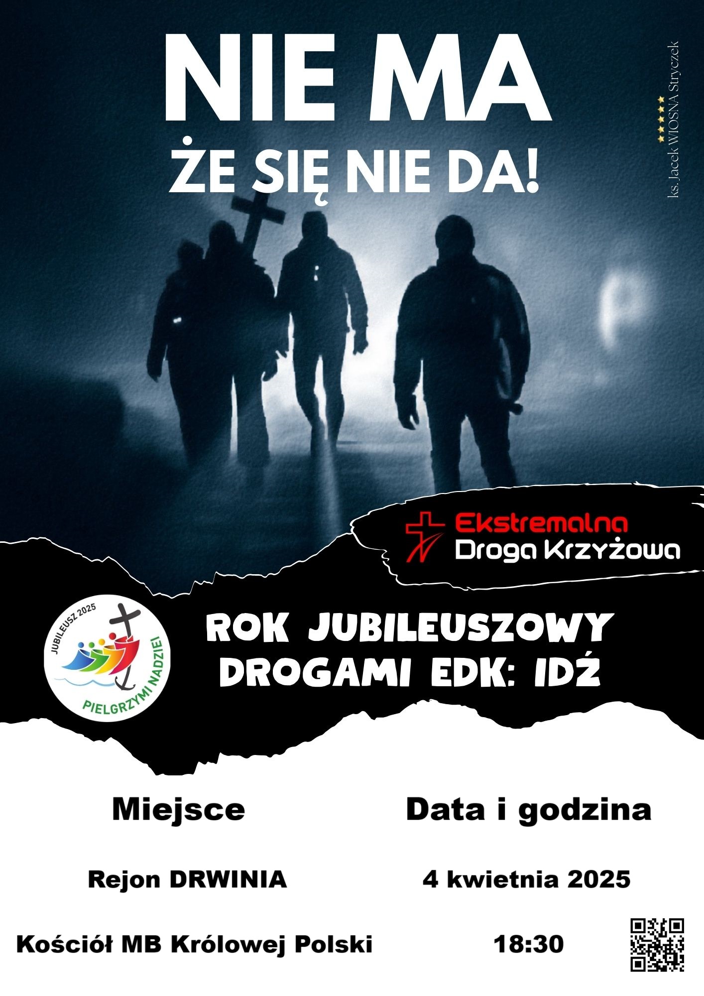 GMINA DRWINIA. Ruszyły zapisy na Ekstremalną Drogę Krzyżową 2025 w Powiecie Bocheńskim