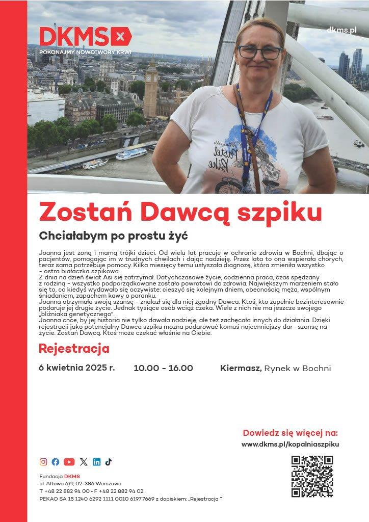 BOCHNIA. Zostań bliźniakiem – DKMS na Rynku