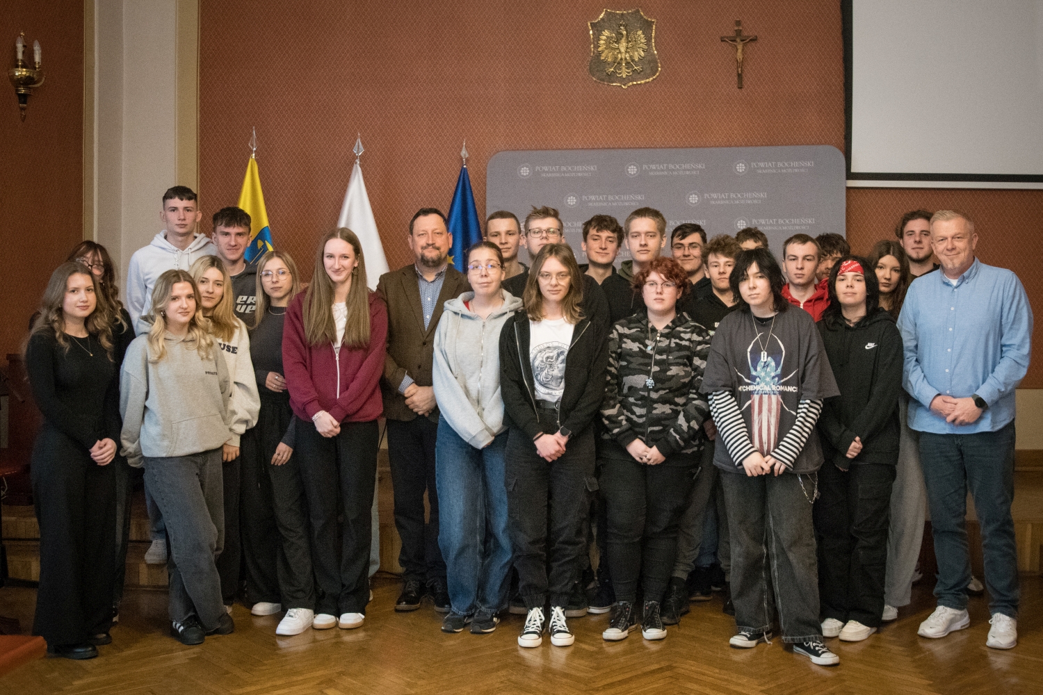 Kto rządzi powiatem? Uczniowie II LO sprawdzili u źródła [ZDJĘCIA]