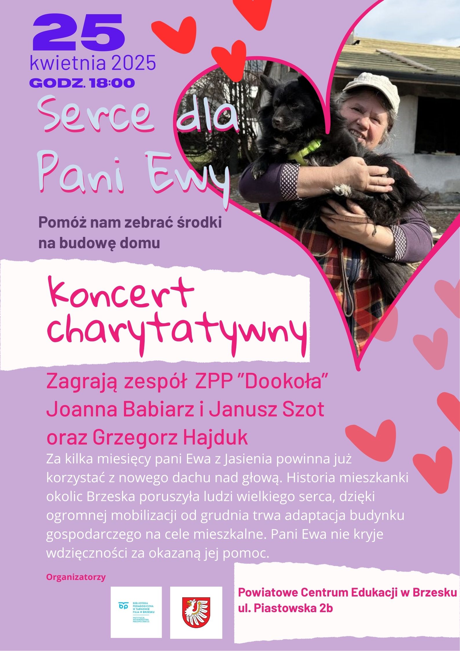 BRZESKO. Zagrają, by pomóc pani Ewie z Jasienia [ZDJĘCIA]