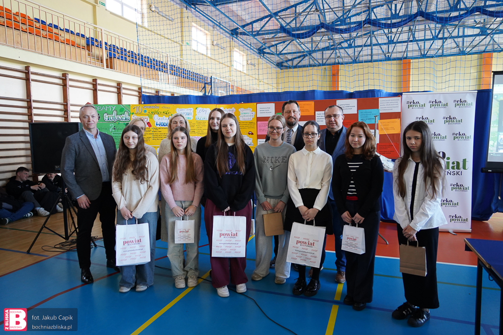 BOCHNIA. W I LO podsumowano projekt „Dbamy o środowisko”