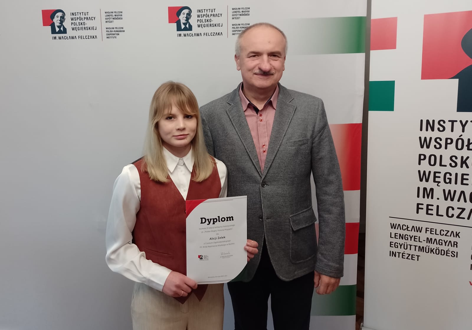 BOCHNIA. Alicja Zelek z I LO laureatką Ogólnopolskiego Konkursu Polska-Węgry