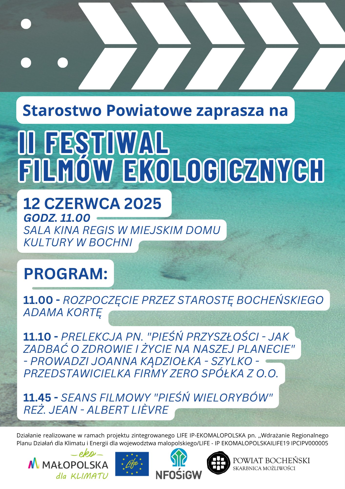 POWIAT BOCHEŃSKI. W czwartek II Festiwal Filmów Ekologicznych w Kinie Regis