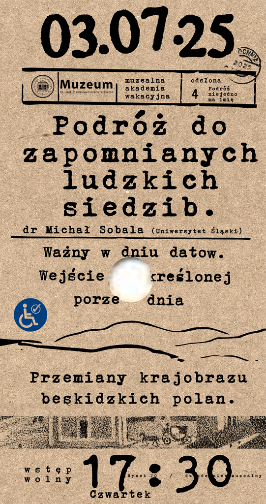 BOCHNIA. W czwartek w muzeum podróż do zapomnianych ludzkich siedzib
