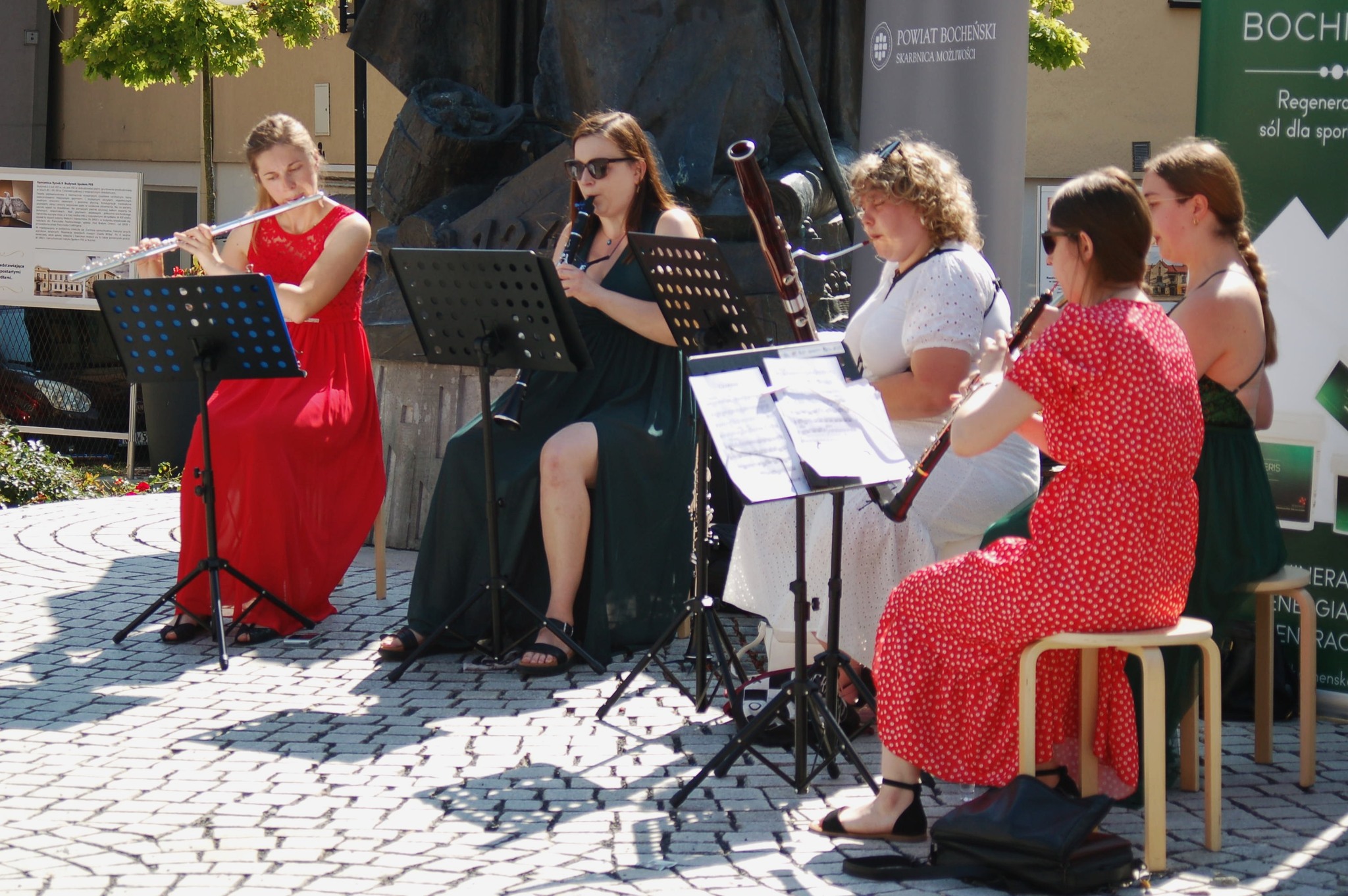 BOCHNIA. Koncert pod pomnikiem Świętej Kingi i księcia Bolesława Wstydliwego [ZDJĘCIA]