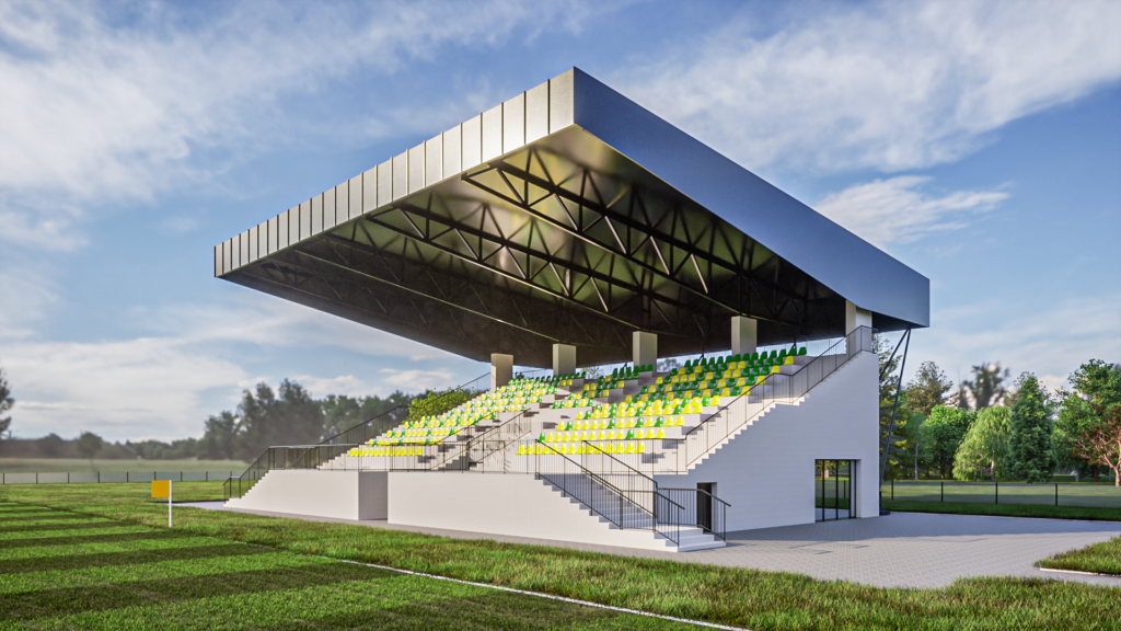 GMINA DRWINIA. W maju przyszłego roku budynek GKS Drwinia będzie już gotowy