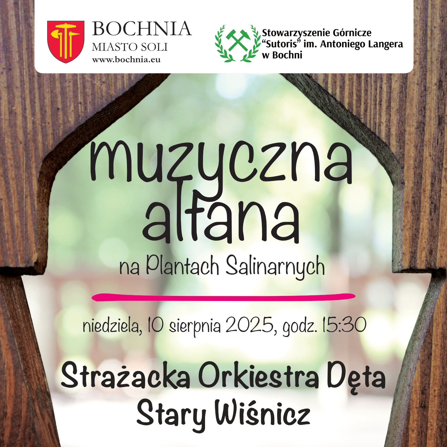 BOCHNIA. W niedzielę w Muzycznej Altanie Strażacka Orkiestra Dęta Stary Wiśnicz