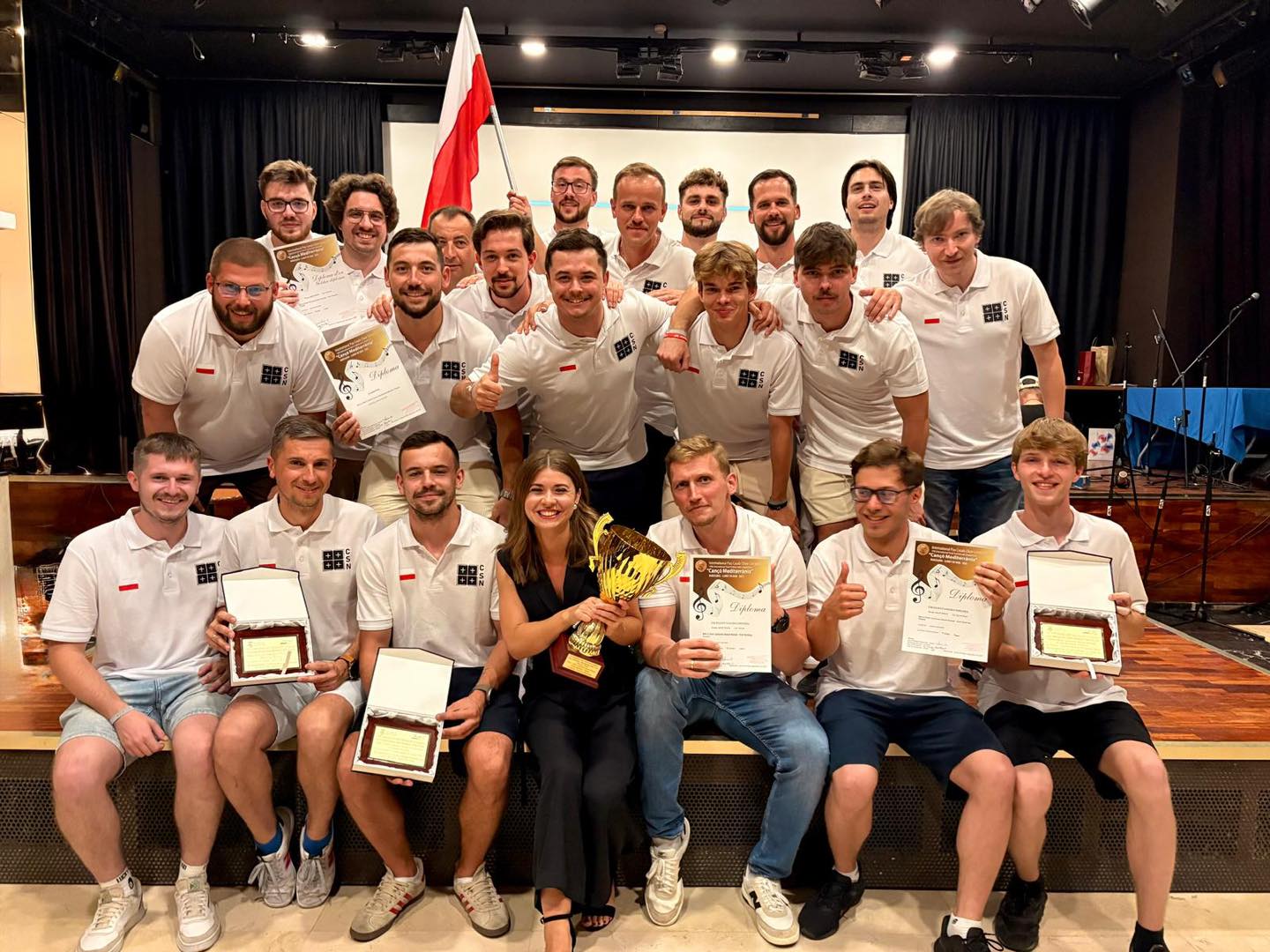 BOCHNIA. Brawo! GRAND PRIX oraz trzy pierwsze miejsca w kat.: muzyka sakralna, folklor oraz pop dla Chóru Męskiego Cantores Sancti Nicolai