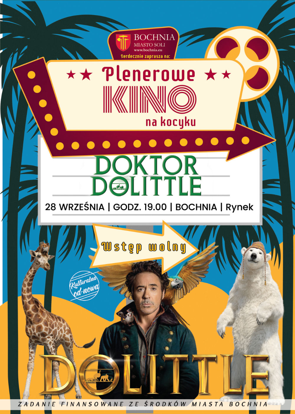 BOCHNIA. W niedzielę na Rynku „Doktor Dolittle”