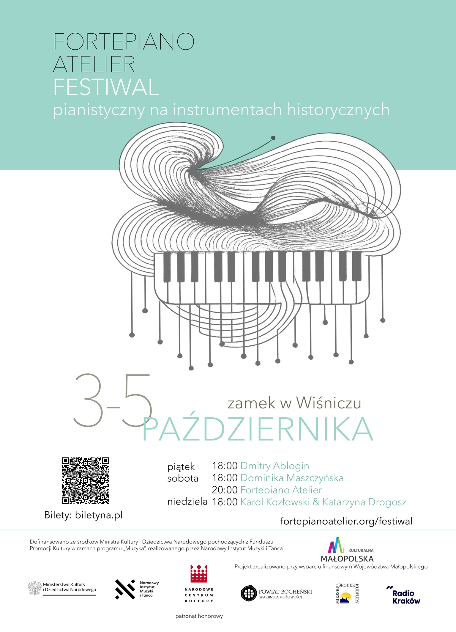 NOWY WIŚNICZ. Od dziś w zamku „Festiwal pianistyczny na instrumentach historycznych”