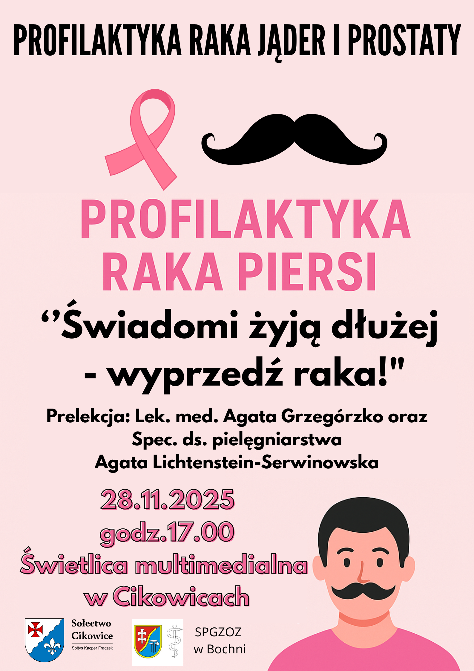 GMINA BOCHNIA. Profilaktyka raka w Cikowicach!