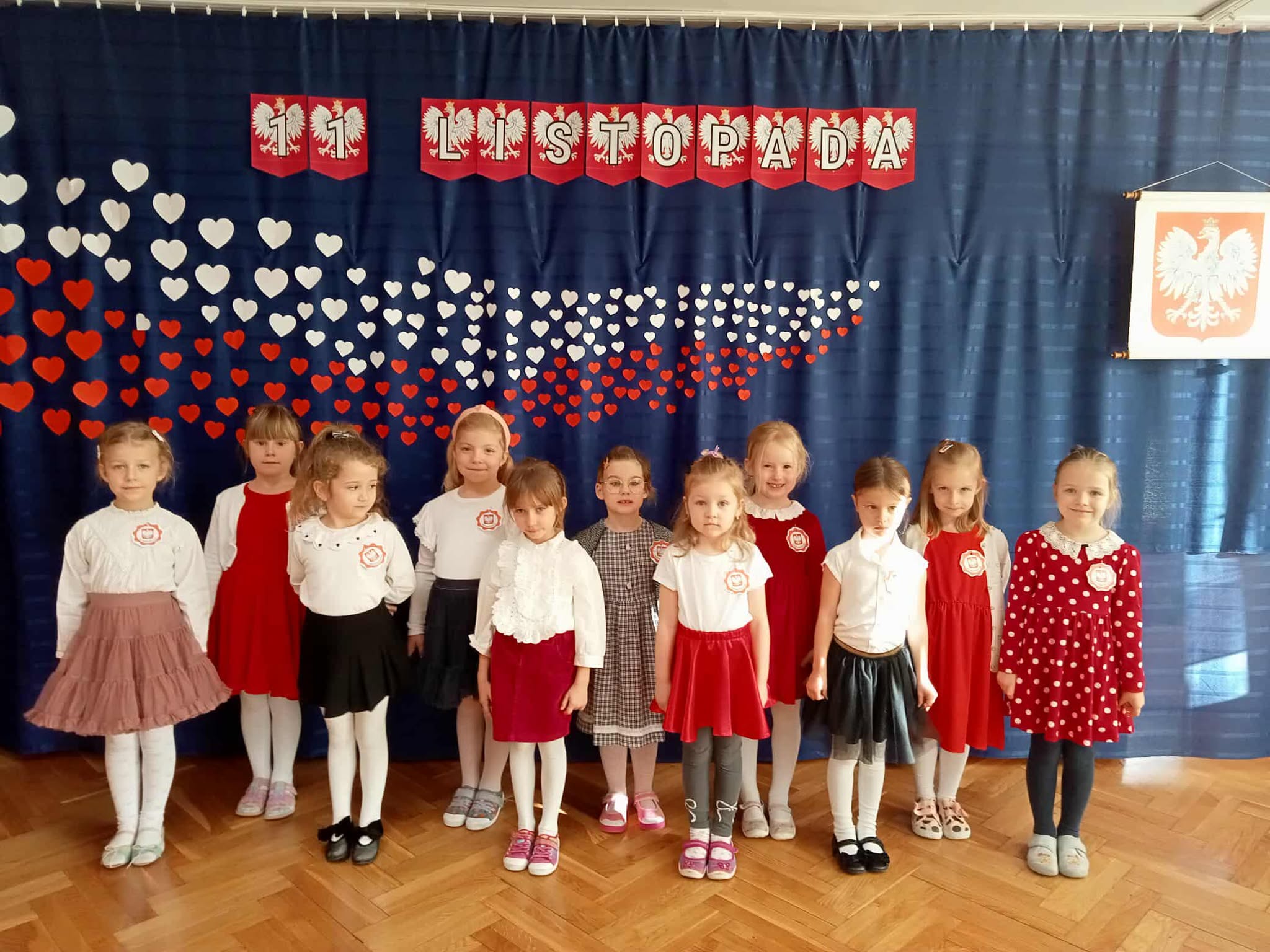 BOCHNIA. Uroczysty apel z okazji Święta Niepodległości w Przedszkolu nr 6 [ZDJĘCIA]