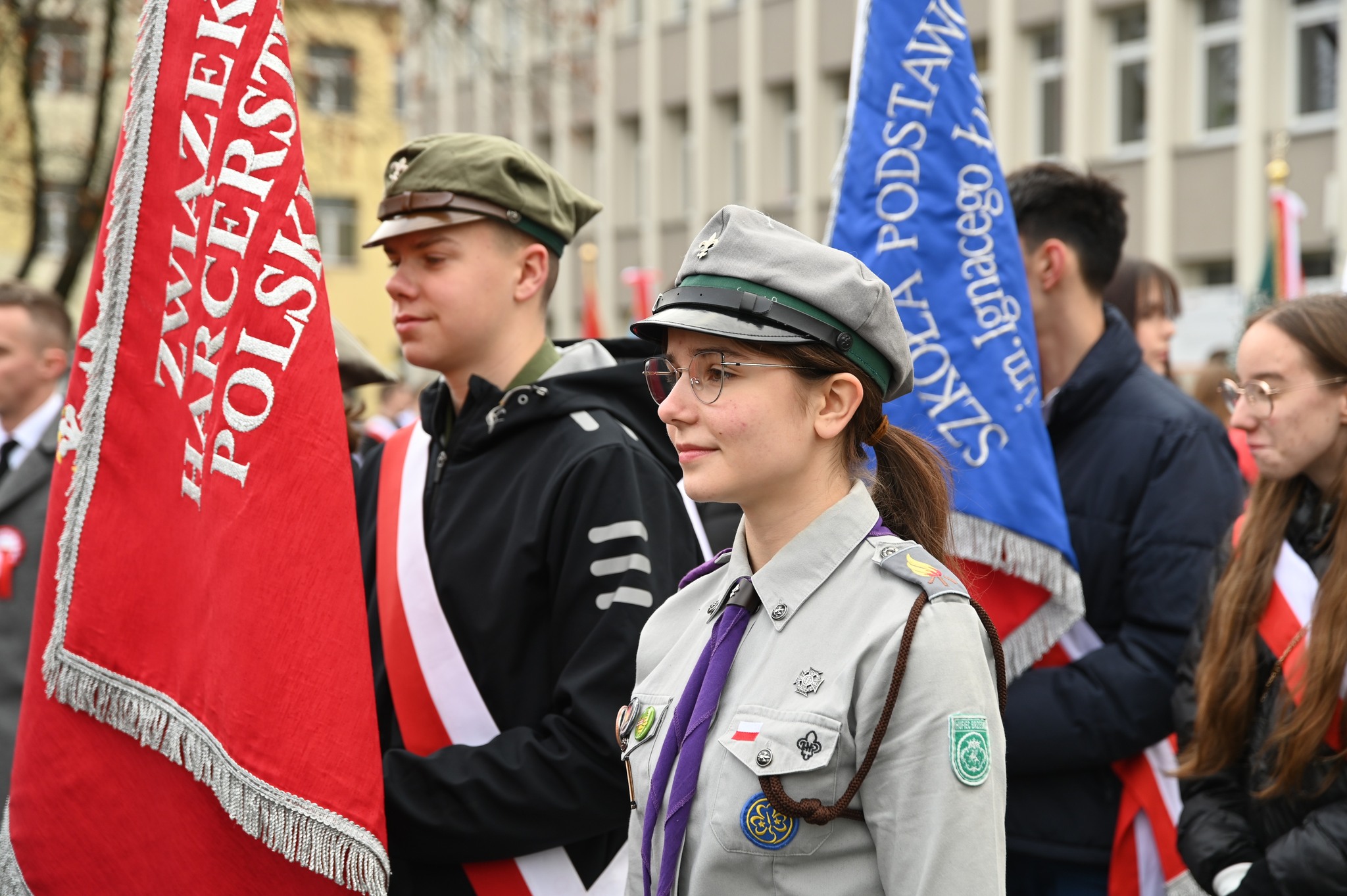 BRZESKO. Obchody 107. rocznicy odzyskania przez Polskę Niepodległości [DUŻO ZDJĘĆ]