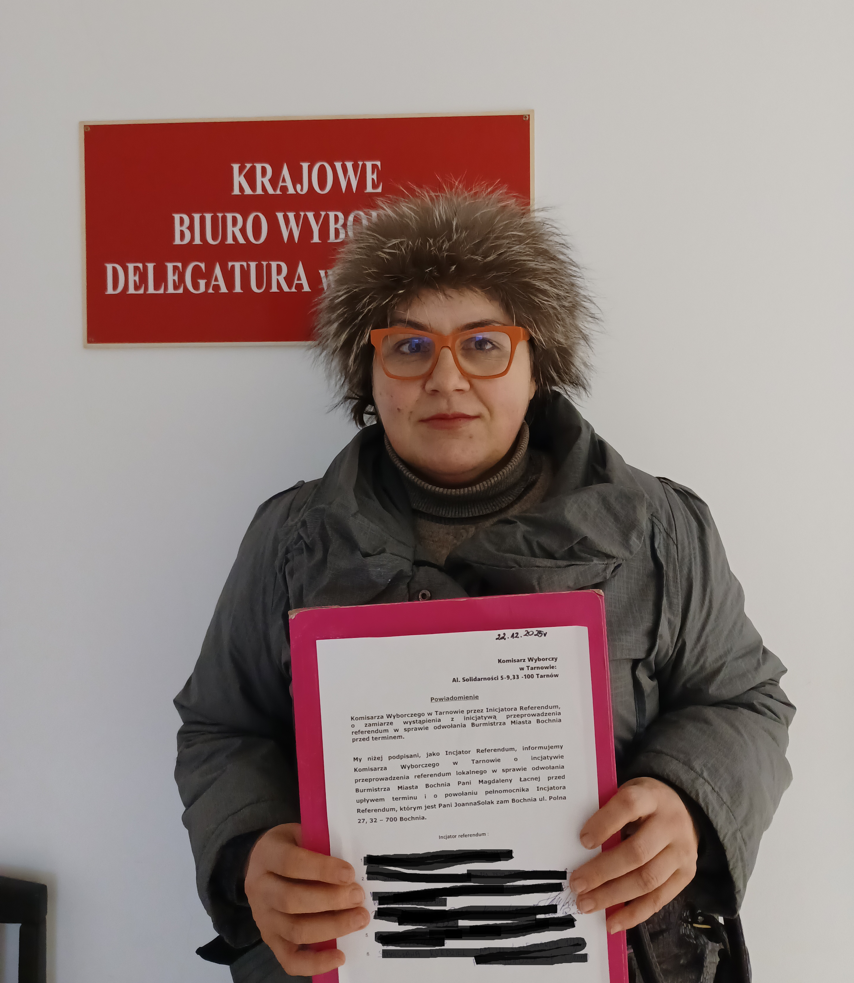 🔴 NASZ NEWS. W Bochni powstał Komitet Referendalny w sprawie odwołania burmistrz Magdaleny Łacnej