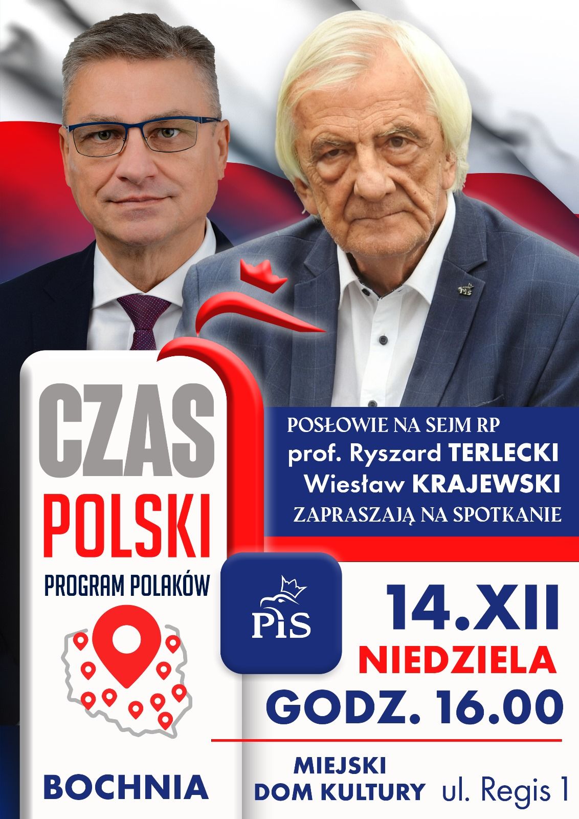 BOCHNIA. W niedzielę spotkanie z prof. Ryszardem Terleckim