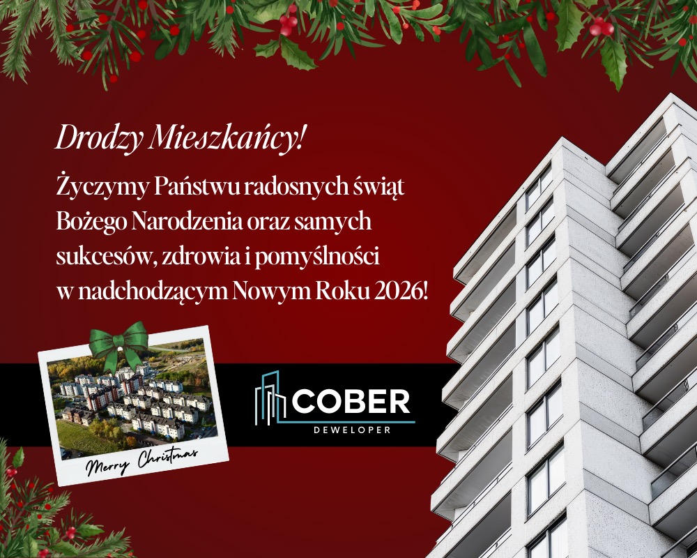 Życzenia od właścicieli firmy Cober Deweloper