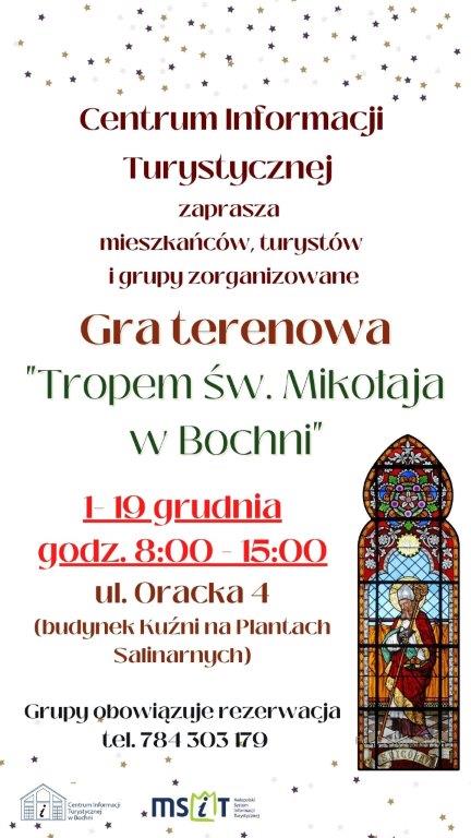 BOCHNIA. Tropem Świętego Mikołaja