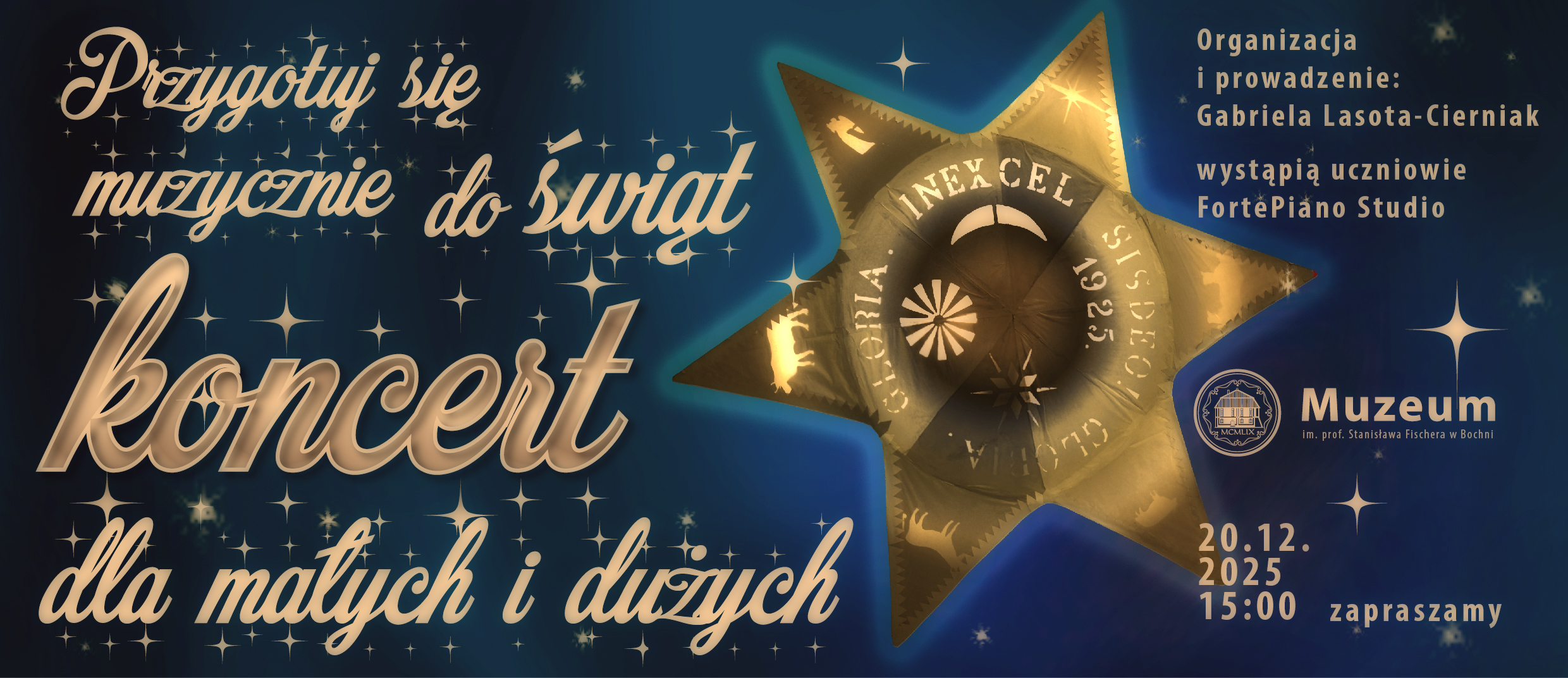 BOCHNIA. W sobotę w muzeum koncert dla małych i dużych