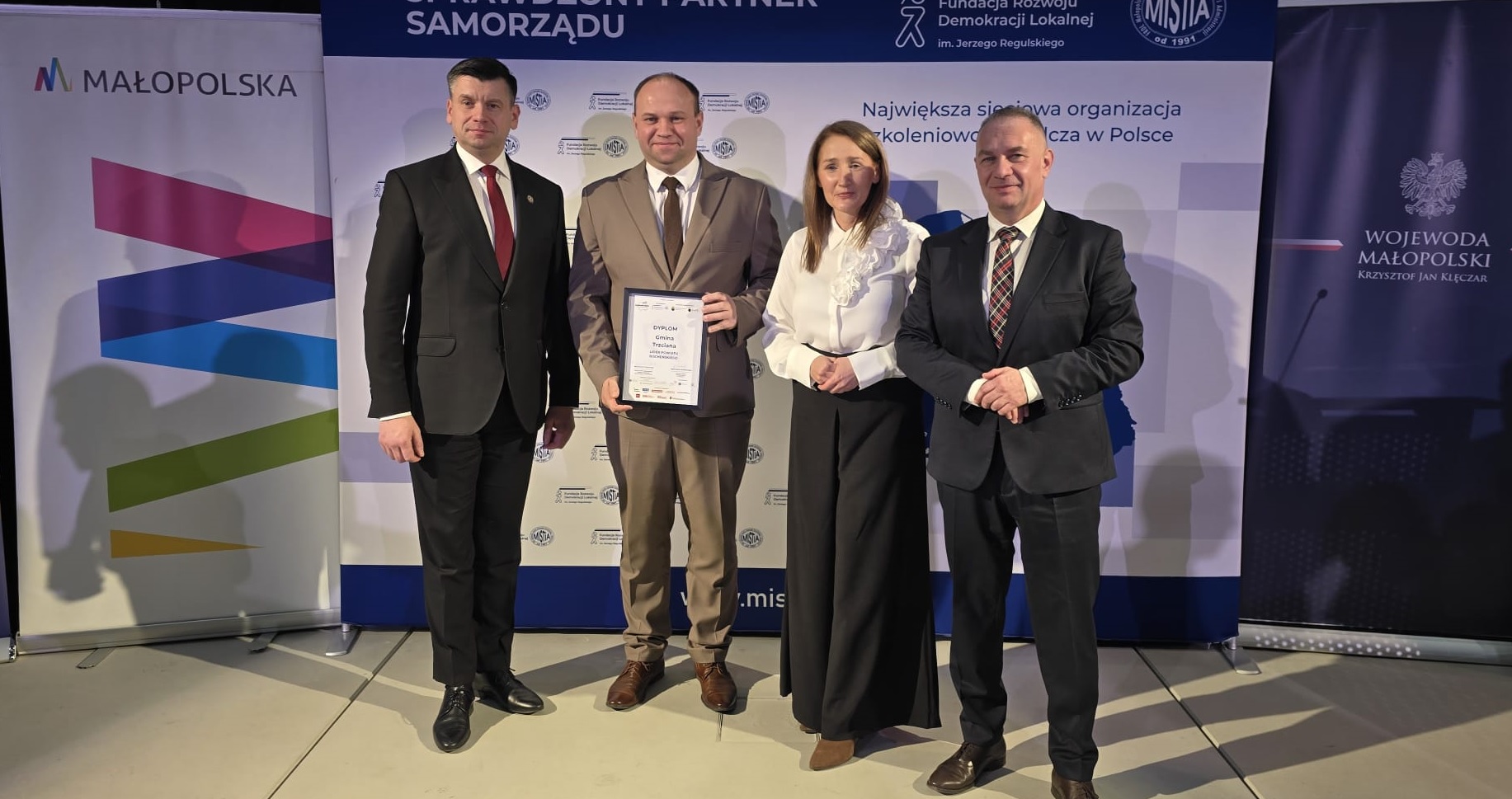 Gmina Trzciana zajęła 1 miejsce w powiecie bocheńskim w Rankingu Gmin Małopolski 2025 MiSTiA