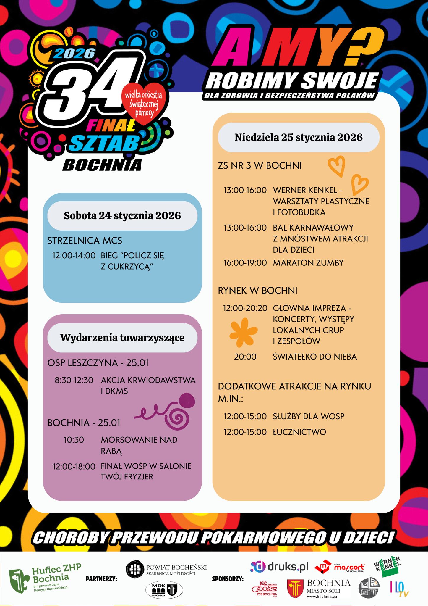 BOCHNIA. Już w ten weekend 34. Finał Wielkiej Orkiestry Świątecznej Pomocy [PROGRAM]