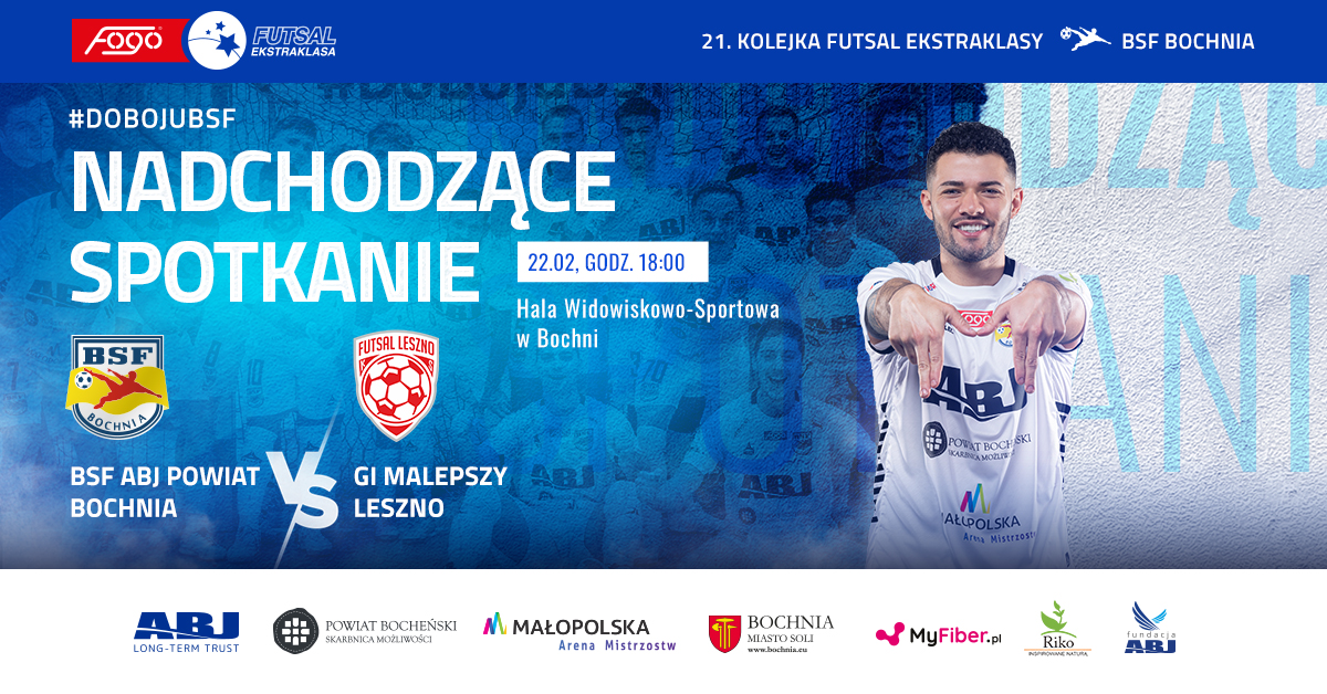 FUTSAL EKSTRAKLASA: W niedzielę mecz z GI Malepszy Leszno