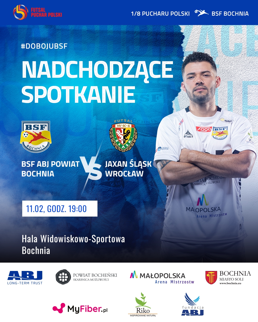 FUTSAL: W środę 1/8 PP ze Śląskiem Wrocław. Na zwycięzce czeka Legia Warszawa!
