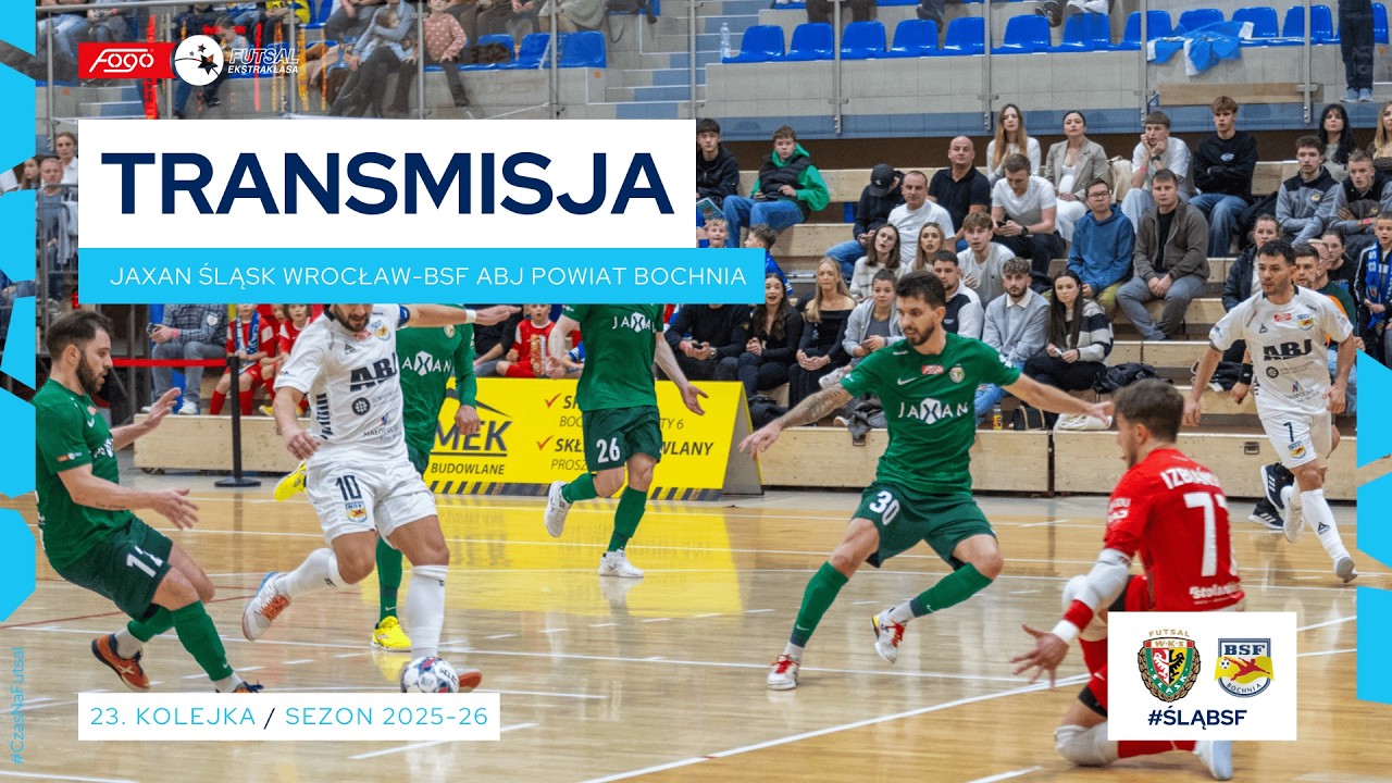 FUTSAL. Kolejny bój o „6 punktów”. Śląsk – BSF (TRANSMISJA)