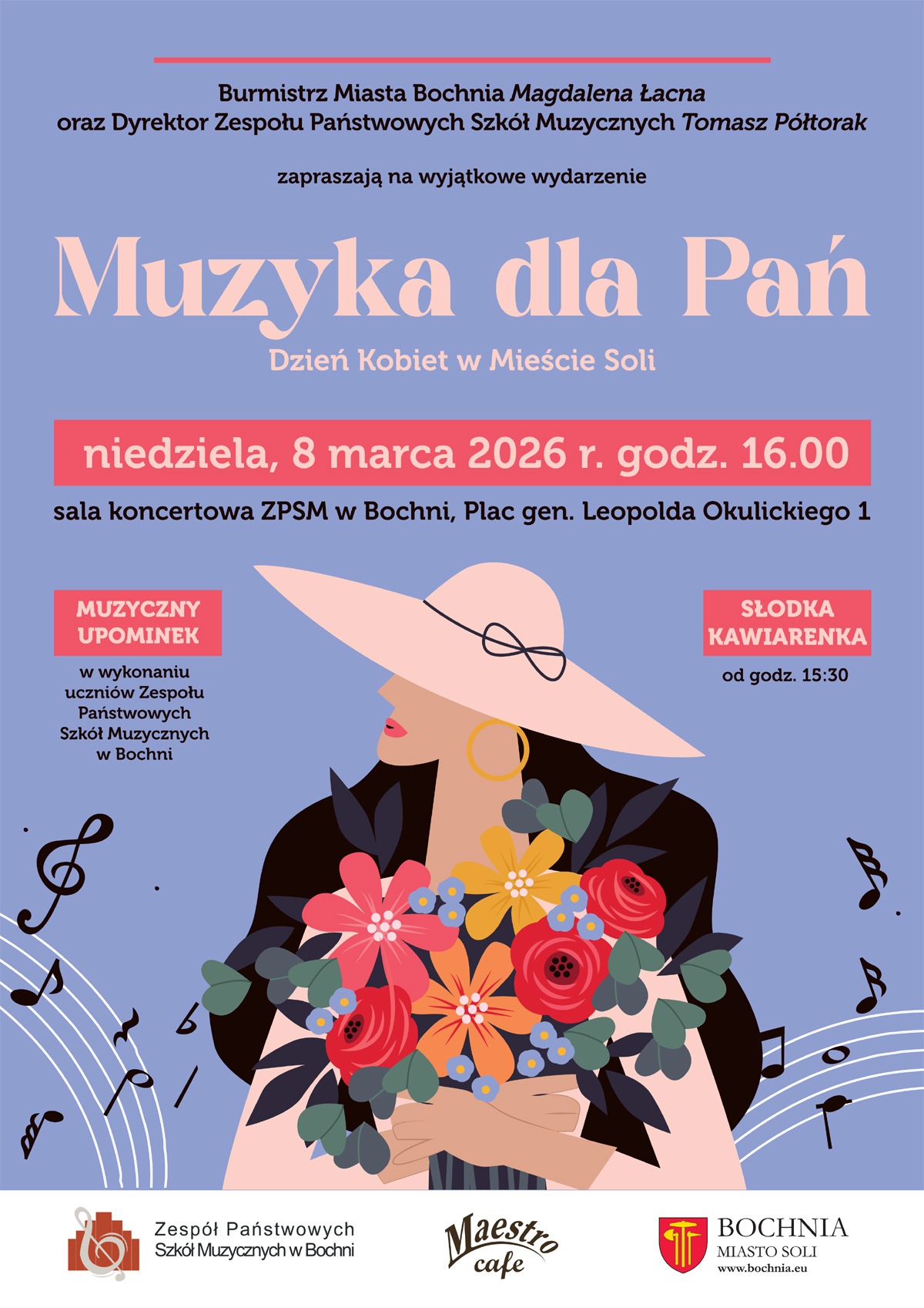 BOCHNIA. Muzyka dla Pań 2026 – Dzień Kobiet w Mieście Soli