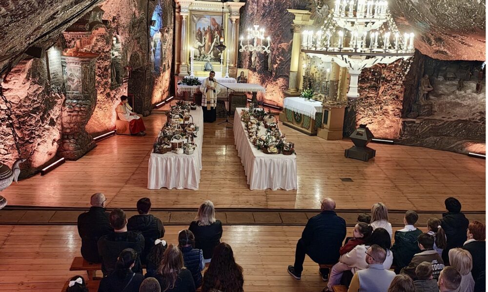 BOCHNIA. Święcenie pokarmów w bocheńskiej Kopalni Soli [ZDJĘCIA]