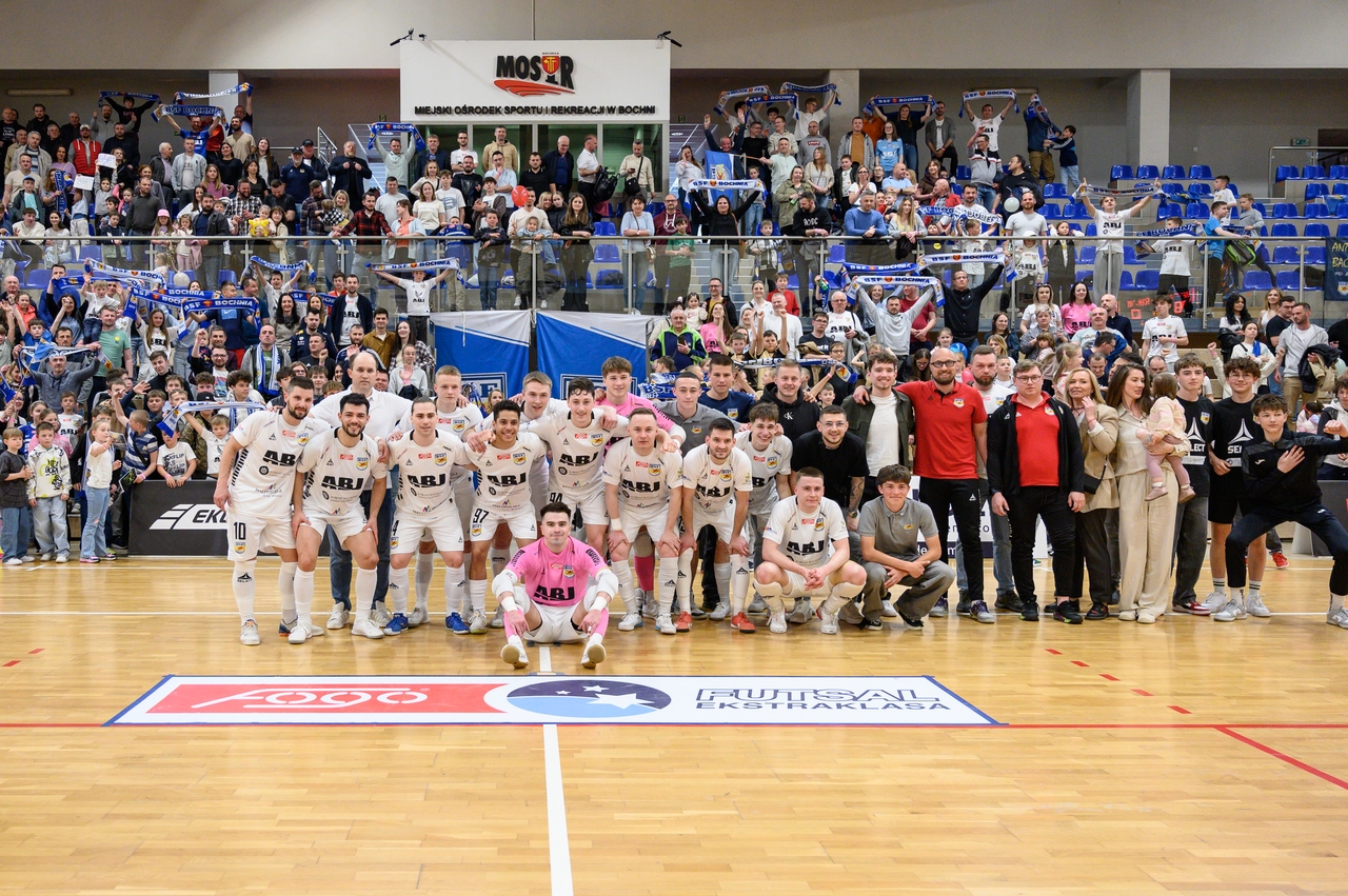 FUTSAL. Wygrana z Rekordem Bielsko-Biała. BSF kończy sezon na 12. miejscu w Ekstraklasie [ZDJĘCIA]