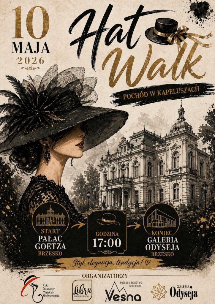 BRZESKO. Hat walk, czyli pochód w kapeluszach