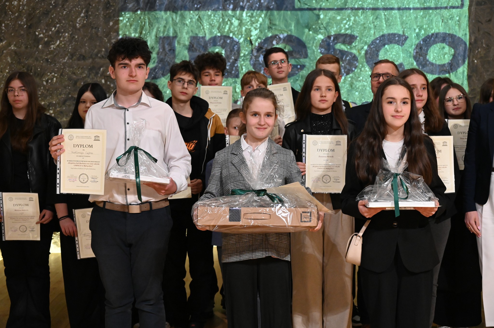 BOCHNIA. Finał III Międzypowiatowego Konkursu „Kopalnia Soli Bochnia oraz inne zabytki UNESCO w Małopolsce” [ZDJĘCIA]