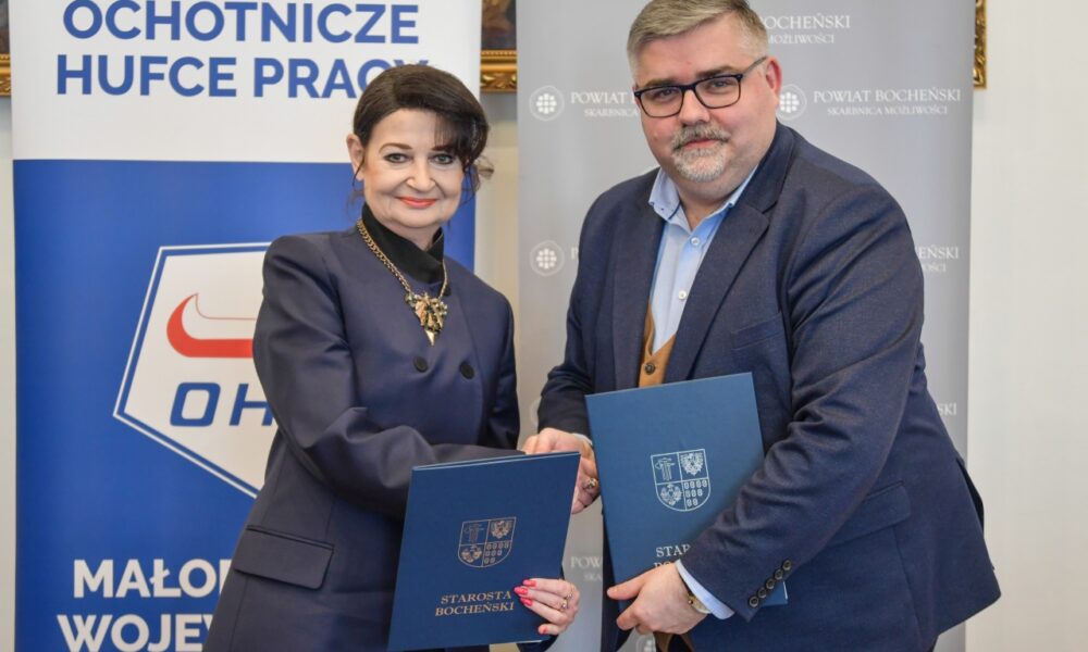 POWIAT BOCHEŃSKI. Powiat Bocheński podpisał porozumienie z OHP