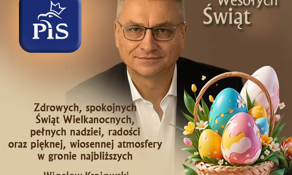 Życzenia świąteczne od Wiesława Krajewskiego Posła na Sejm RP