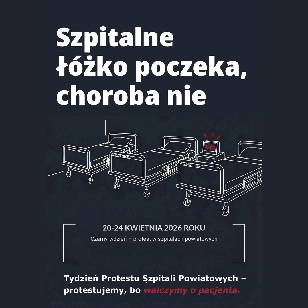 „Czarny tydzień” także w Szpitalu Powiatowym w Bochni
