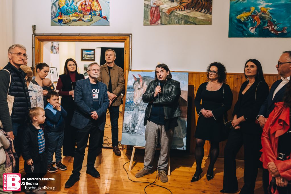 GMINA BOCHNIA. Wernisaż wystawy „Dwa smaki” w Galerii Chełm [ZDJĘCIA]