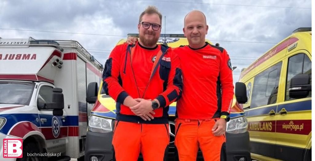 POWIAT BOCHEŃSKI. Tomasz Tabor i Damian Dudziak – najlepsi ratownicy medyczni pracują w bocheńskim szpitalu!