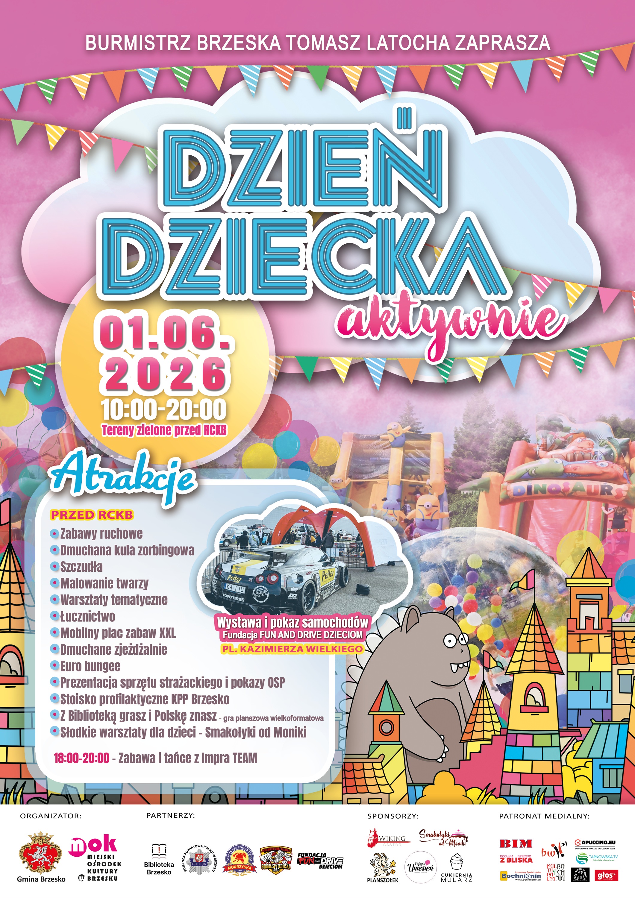 BRZESKO. Dzień Dziecka aktywnie! PROGRAM