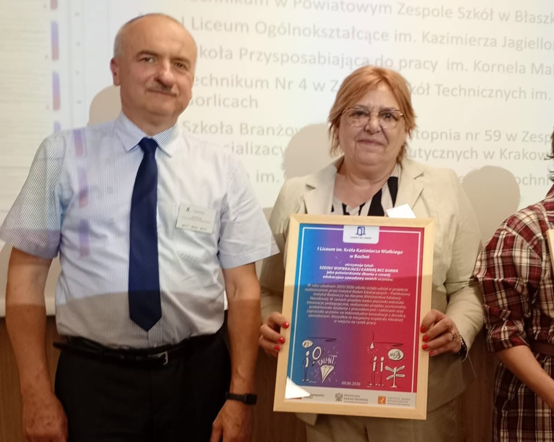 BOCHNIA. I Liceum z certyfikatem Instytutu Badań Edukacyjnych