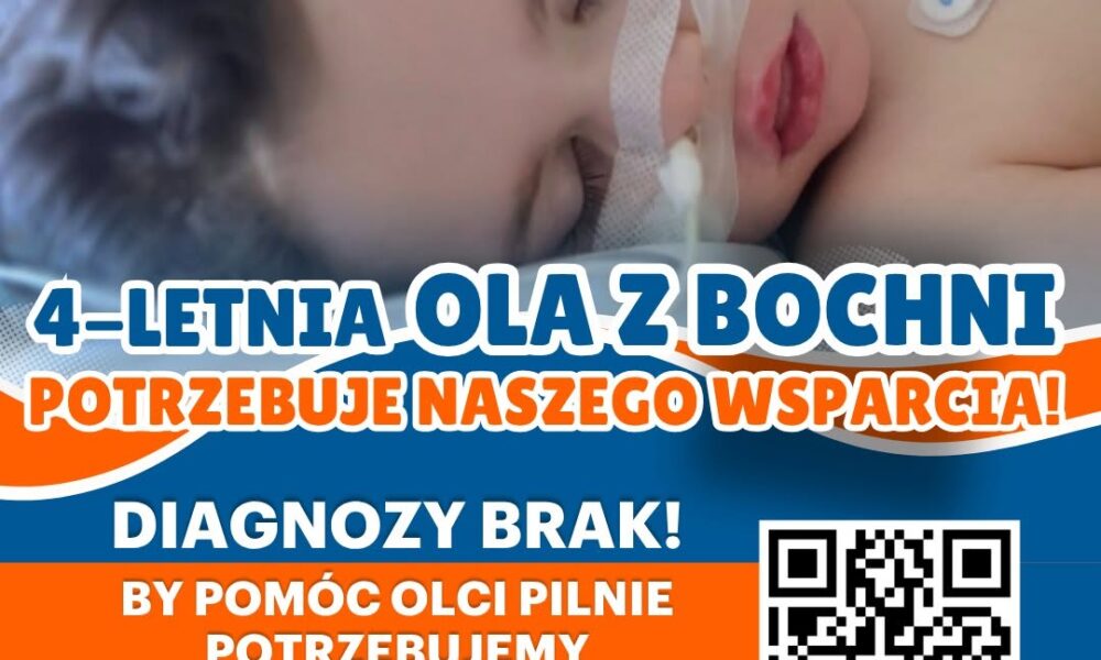 Trwa zbiórka dla Oli. najważniejsze jest kosztowne badanie genetyczne