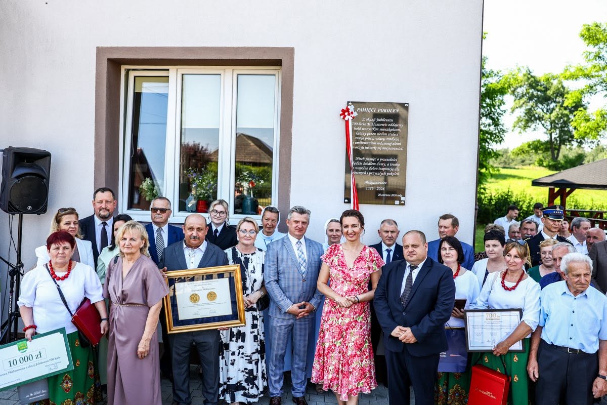 GMINA DRWINIA. 700-lat Mikluszowic [ZDJĘCIA]