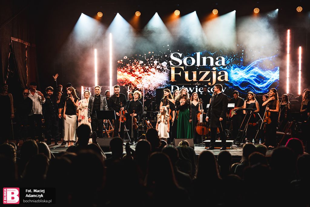 BOCHNIA. Ależ to był koncert! Brawa dla wykonawców Solnej Fuzji Dźwięków [ZDJĘCIA, WIDEO]