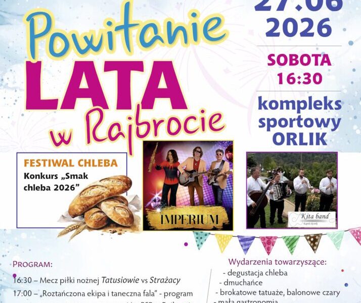 Rajbrot przywita lato muzyką i zabawą. Gwiazdą wieczoru będzie Imperium